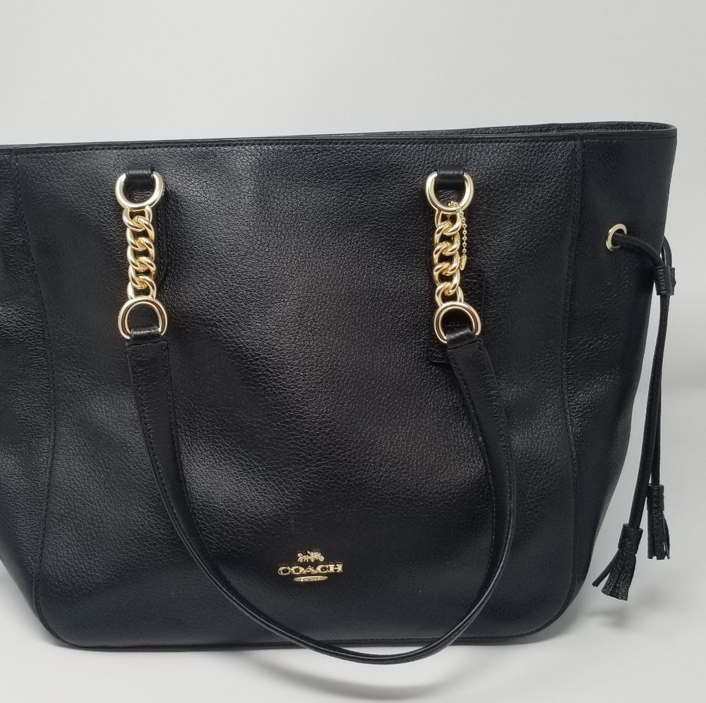 Black Coach tote